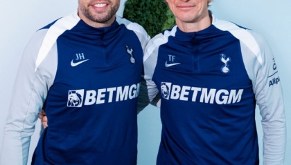 记者：海廷加担任热刺助教，在圣诞节前他接受了弗兰克的亲自面试